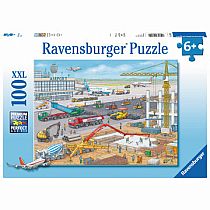 100pc Construction at the Airport Puzzle