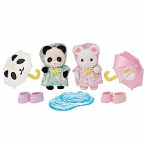 Calico Critters 2024 Rainy Day Duo