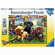 100pc Puppy Picnic Puzzle