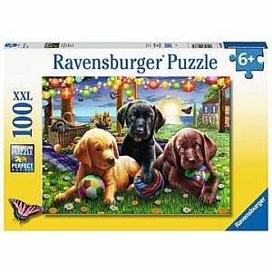 100pc Puppy Picnic Puzzle