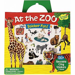 Sticker Tote: At the Zoo