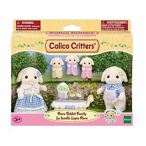 Calico Critters 2024 Flora Floppy Rabbit Family