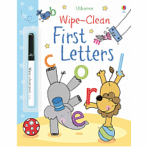 Wipe-Clean First Letters