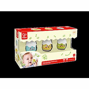 2024 Hape Happy Hatchlings Wobble Rattles