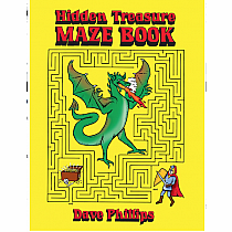 Mazes: Hidden Treasure Maze Book