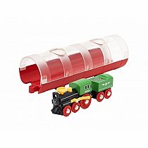 Brio Steam Train and Tunnel