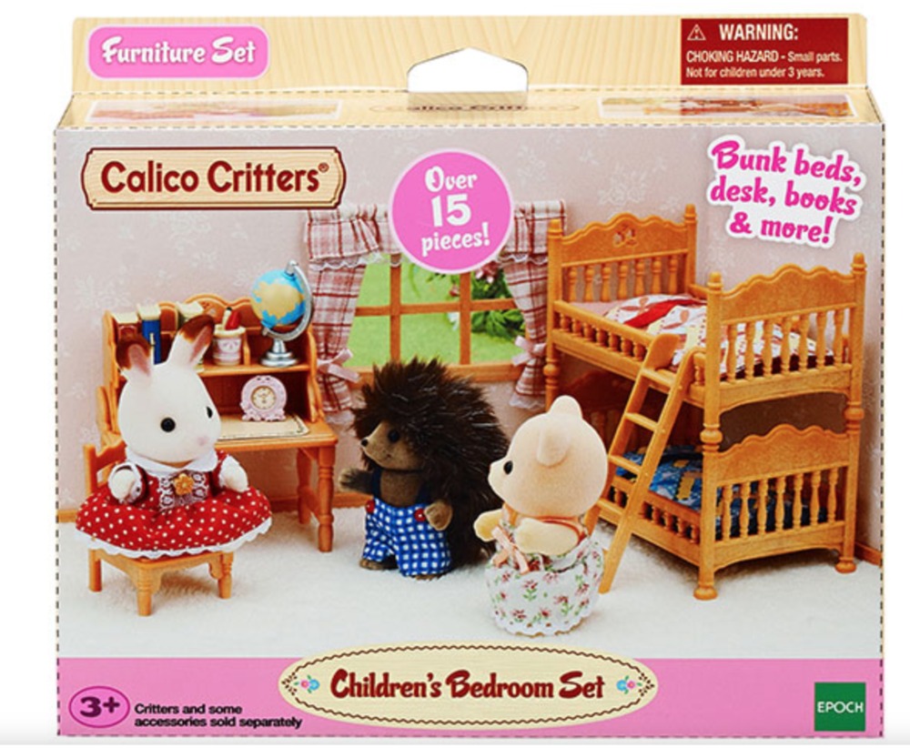 Calico critters children's bedroom set sale