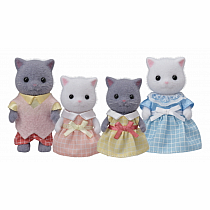 Calico Critters Persian Cat Family