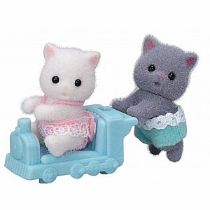 Calico Critters Persian Twins
