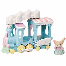 Calico Critters Floating Cloud Rainbow Train