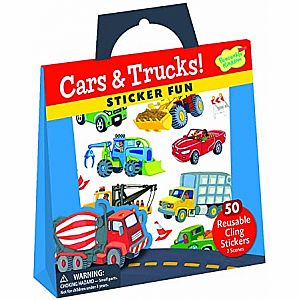 Sticker Tote: Cars & Trucks