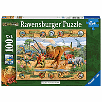 100pc Dinosaurs Puzzle