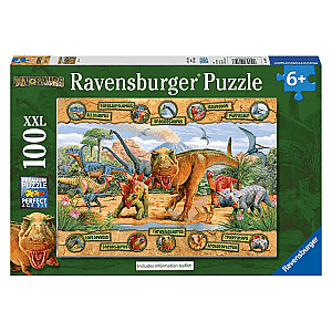100pc Dinosaurs Puzzle