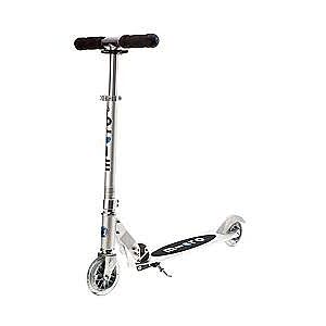 Micro Sprite Scooter - Silver with LED wheels