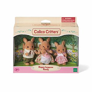 Calico Critters Hopper Kangaroo Family