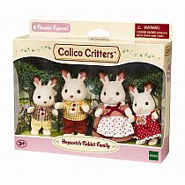 Calico Critters Hopscotch Rabbit Family